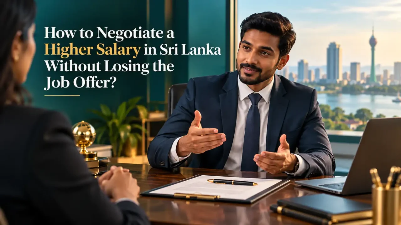 How to Negotiate a Higher Salary in Sri Lanka Without Losing the Job Offer