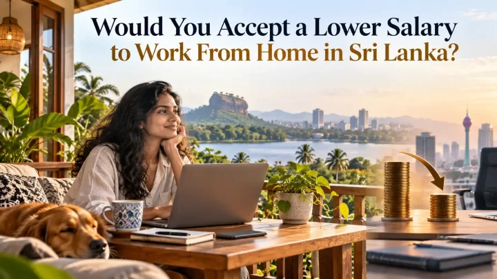 Would You Accept a Lower Salary to Work From Home in Sri Lanka