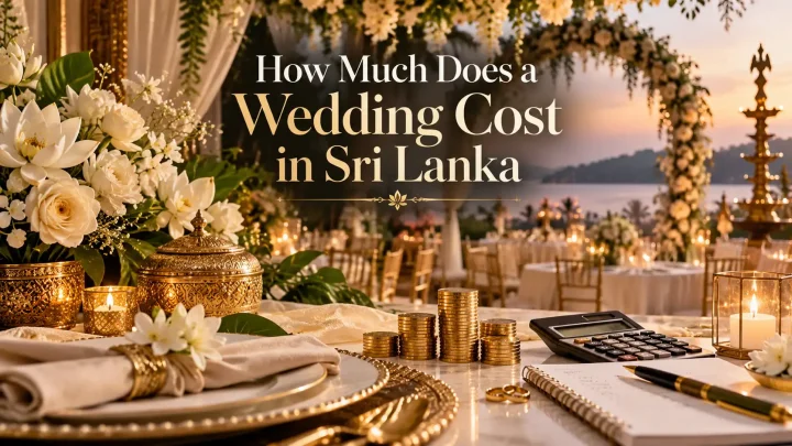 Sri Lankan Wedding Cost in Gold